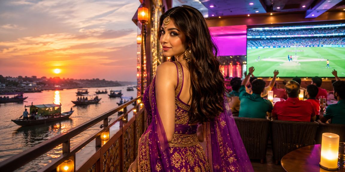 বরিশালে ক্রিকেট বাজির পহেলা বৈশাখ উৎসবের দৃশ্য